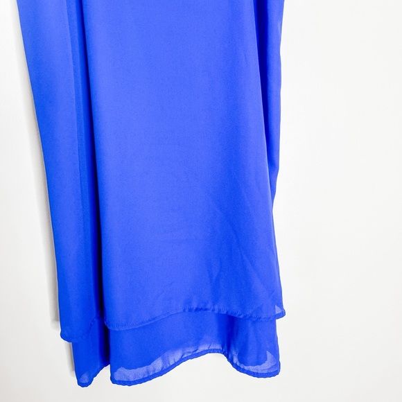 Royal Blue Mini Dress - Picture 4 of 4